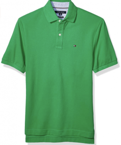 camiseta polo tommy hilfiger manga corta verde